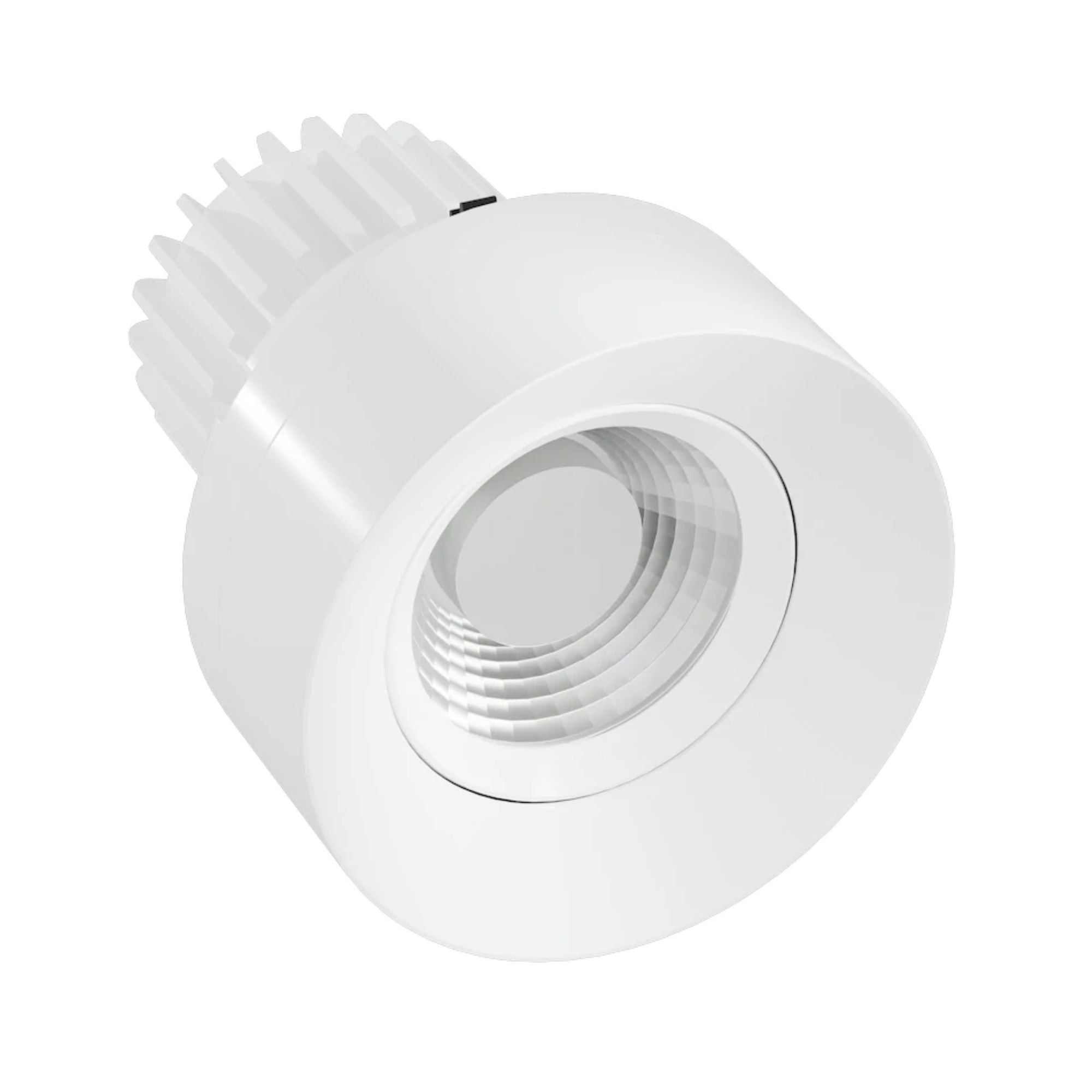 Rhyme 3" Round Gimbal Trimless LED Downlight, 12W, 1250 Lm, 5-CCT, White