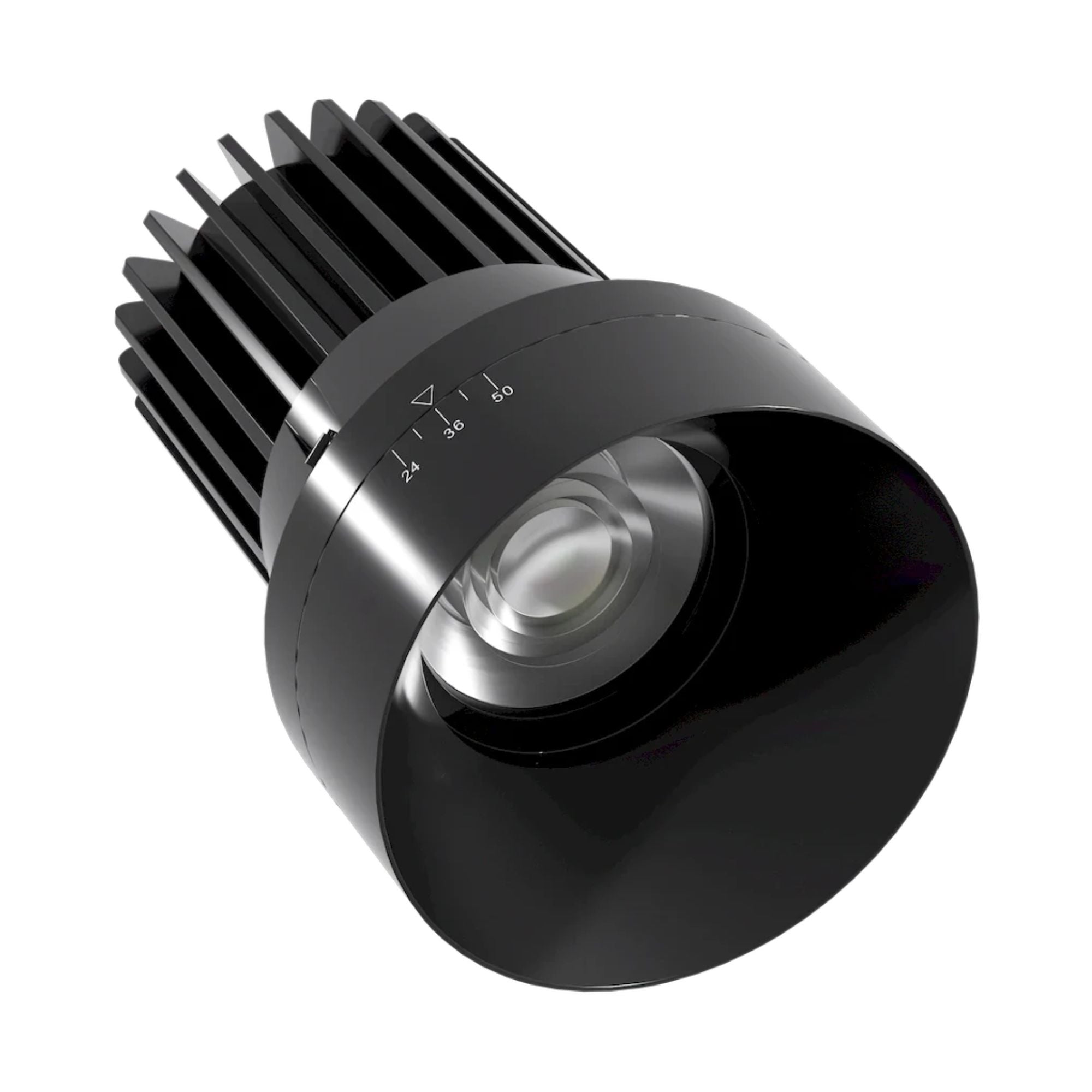 Rhyme 3” Round Adjustable Trimless LED Downlight, 15W, 1150 Lm, 5-CCT, Black