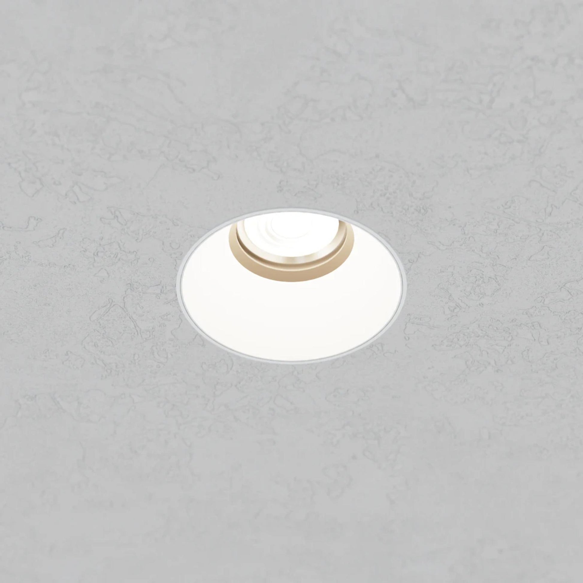 Rhyme 3” Round Adjustable Trimless LED Downlight, 15W, 1160 Lm, 5-CCT, White - Bees Lighting