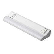 LED Courant 12" LED Under Cabinet Light with 15A Receptacle, Selectable CCT, 7.5 Watts, 120V, White
