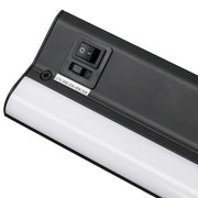 American Lighting - 8" LED Courant Under Cabinet LED Light, Selectable CCT, 120V, Black | Bees Lighting