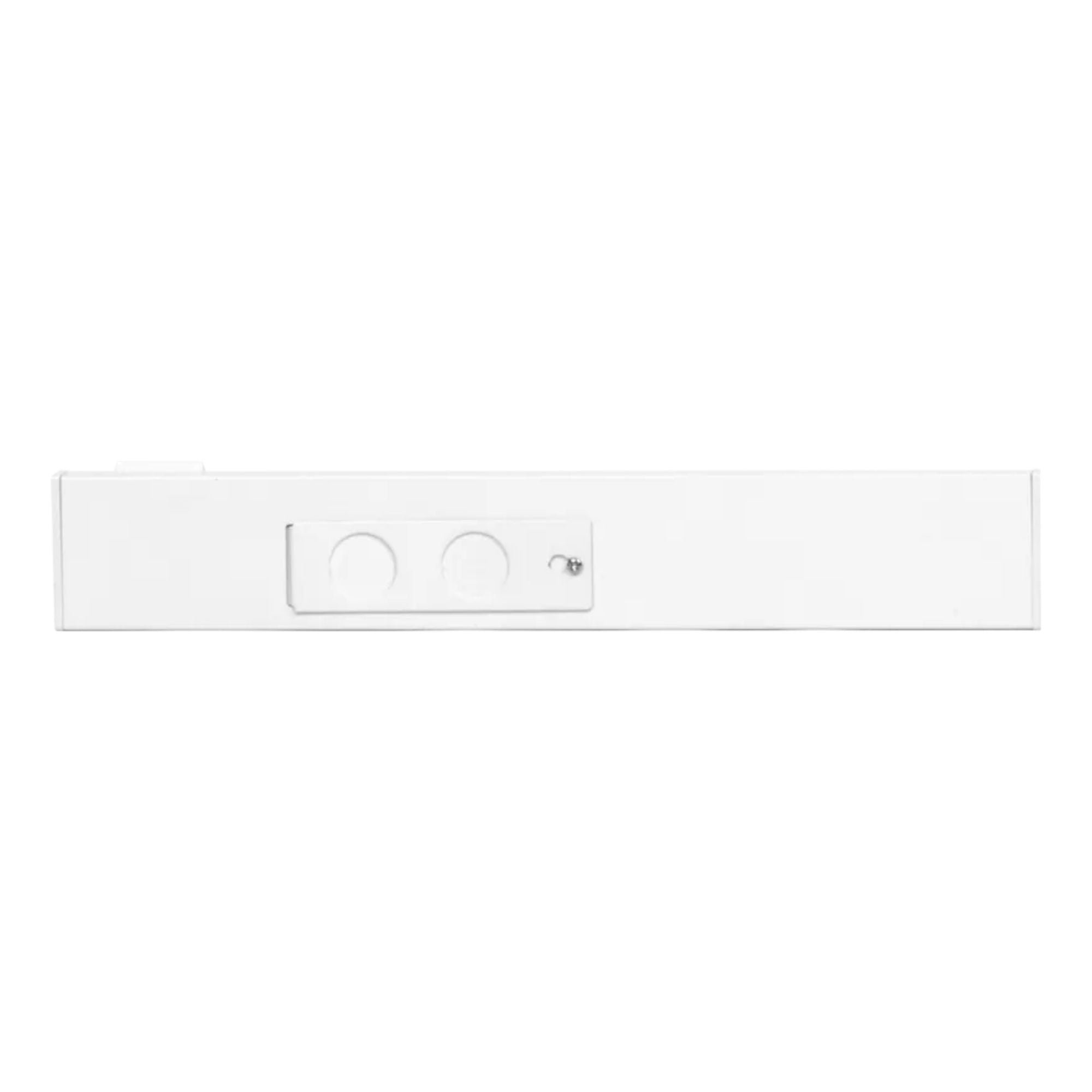 American Lighting LED Courant Plus 12in. Under Cabinet Power Strip, White, Selectable CCT, 600 Lumens, 120V, USB Ports