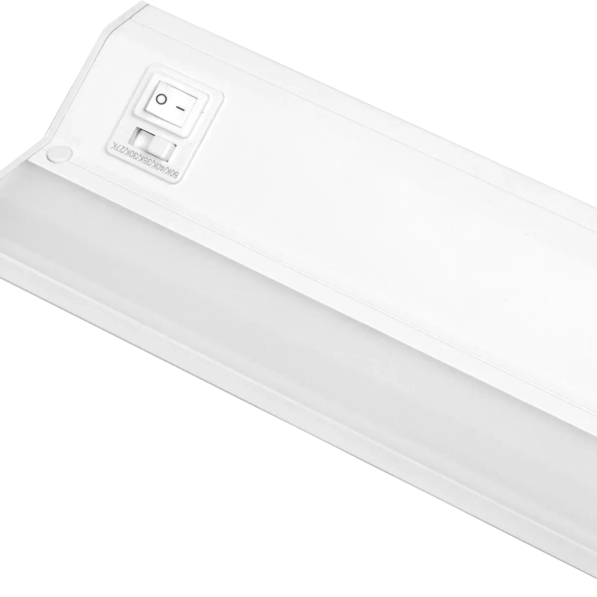 American Lighting LED Courant Plus 18 in. Under Cabinet Power Strip, White, Selectable CCT, 1000 Lumens, 120V, USB Ports