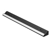 American Lighting LED Courant Plus 32 in. Under Cabinet Power Strip, Black, Selectable CCT, 1600 Lumens, 120V, USB Ports