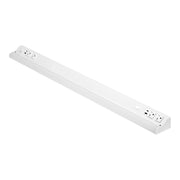 American Lighting LED Courant Plus 40 in. Under Cabinet Power Strip, White, Selectable CCT, 2000 Lumens, 120V, USB Ports