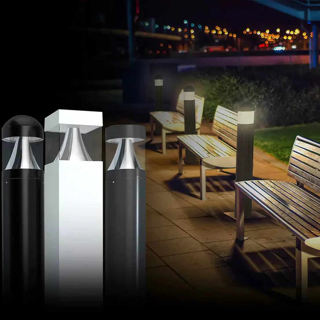 RAB B17 Field Adjustable Bollards - Bees Lighting
