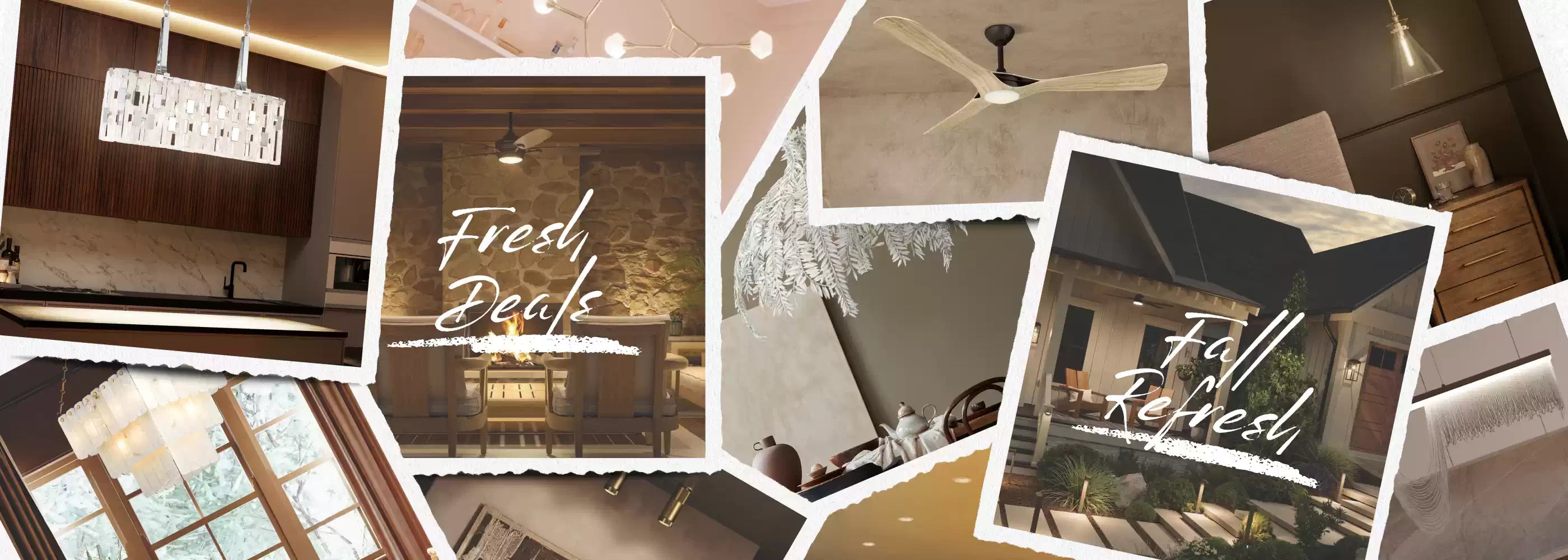 home page banner fall refresh sale - Bees Lighting