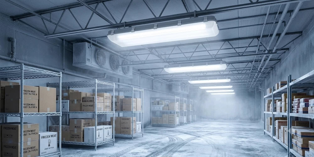 Cold-Storage and Washdown Durability: Specifying Vapor Tight LED Lighting for Coolers and Freezers