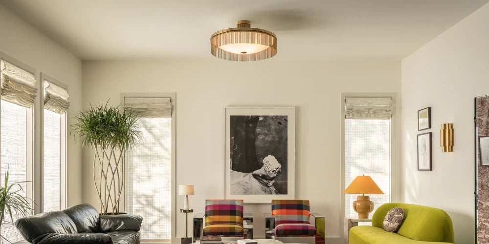 Flush Mount vs. Semi-Flush: Sizing Ceiling Lights for 8-Foot Rooms
