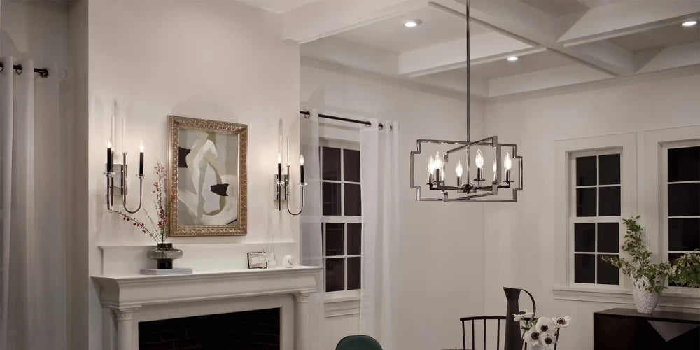 Vaulted Geometry: Selecting Sconces and Chandeliers for Coffered Ceilings and Formal Rooms