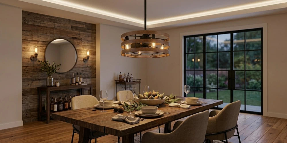 The Airflow Division: Integrating Farmhouse, Boho, and Steampunk Ceiling Fans