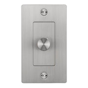 Buster + Punch NDK-074358 Cross 1-Gang LED Dimmer Without Logo, 250W, Rotary, Steel