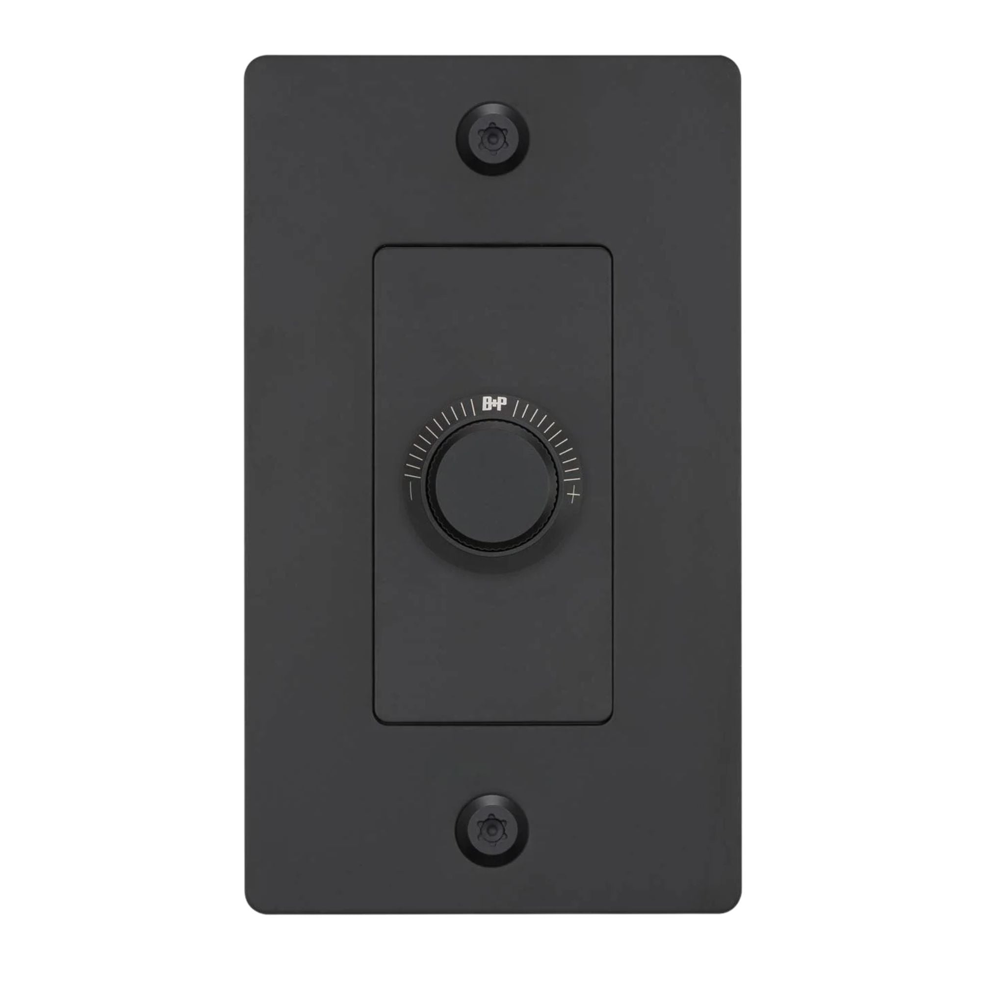 Buster + Punch NDR-024056 Linear 1-Gang LED Dimmer Without Logo, Rotary, 250W, Black
