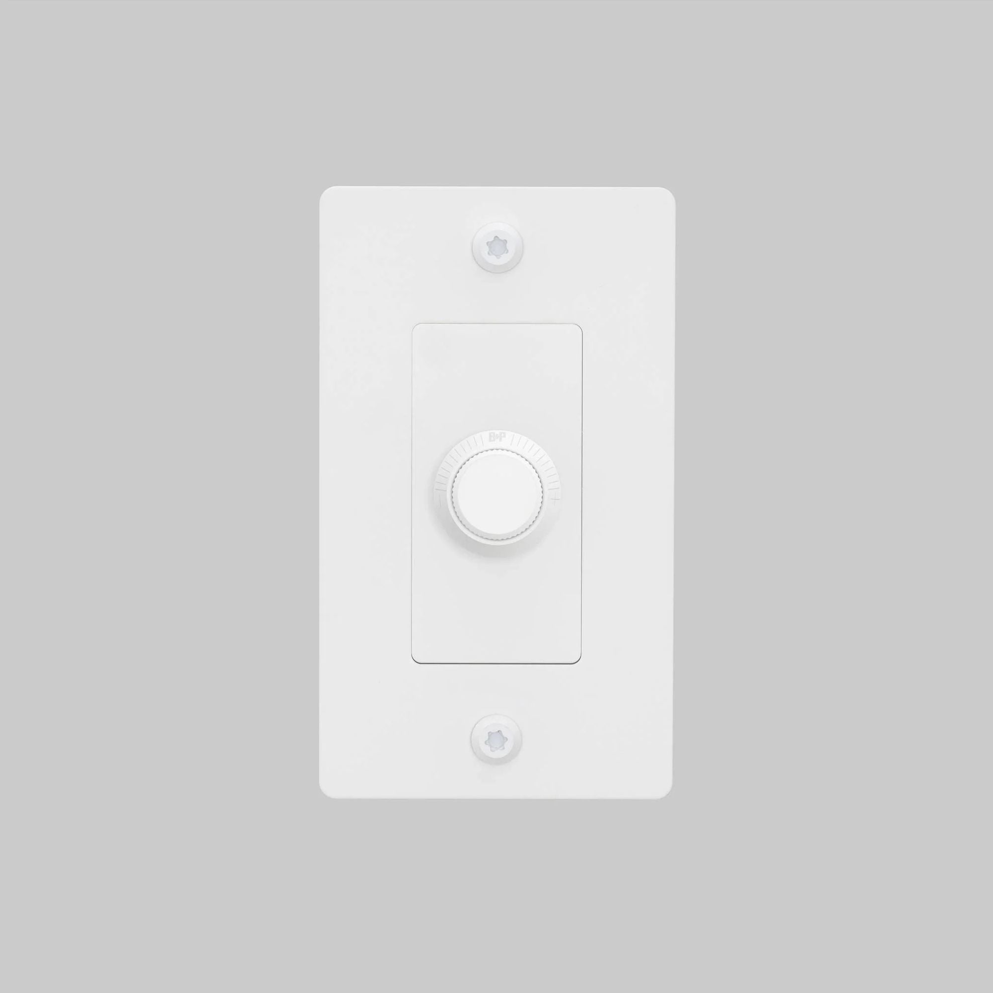 Buster + Punch NDR-144060 Linear 1-Gang LED Dimmer Without Logo, Rotary, 250W, White