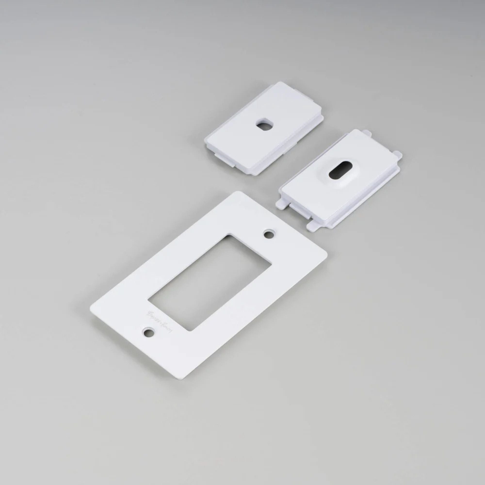 Buster + Punch NPL-023061 Standard 1-Gang Toggle Wall Plate, White