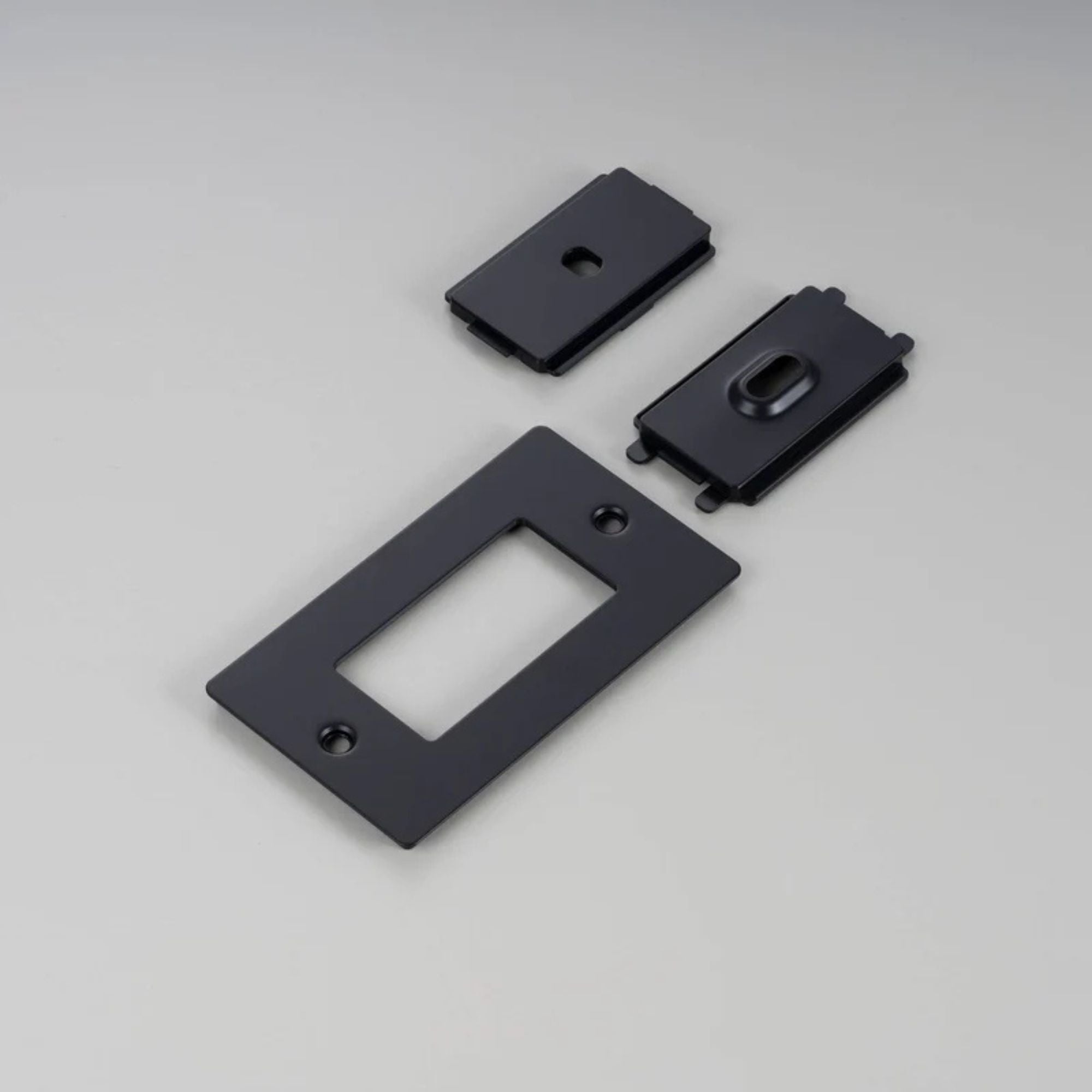 Buster + Punch NPL-023577 Standard 1-Gang Toggle Wall Plate, Black