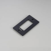 Buster + Punch NPL-053060 Standard 1-Gang Toggle Wall Plate, Black