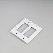 Buster + Punch NPL-143064 Standard 2-Gang Toggle Wall Plate, White