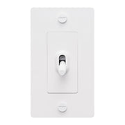Buster + Punch NTG-143820 Cross 1-Gang Toggle Switch Without Logo, 15A, Single Pole/3-Way, White