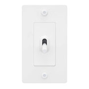 Buster + Punch NTG-144039 Linear 1-Gang Toggle Switch Without Logo, 15A, Single Pole/3-Way, White