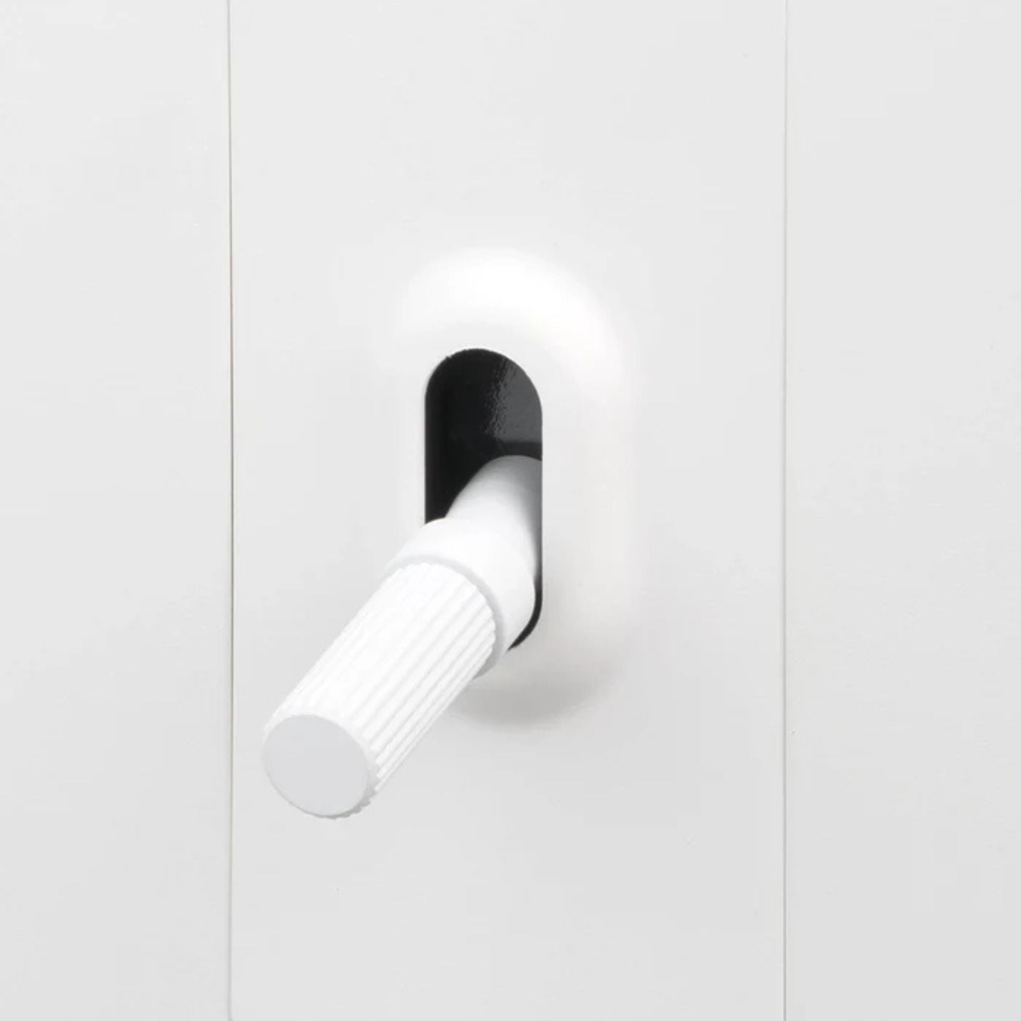 Buster + Punch NTG-144045 Linear 2-Gang Toggle Switch With Logo, 15A, Single Pole/3-Way, White