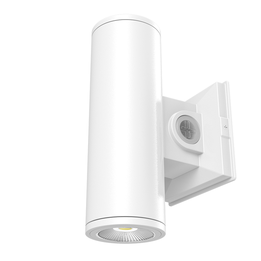 CD34 LED Outdoor Cylinder Wall Light Selectable CCT - Bees Lighting
