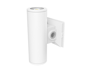 CD34 3" Up/Down LED Cylinder Wall Light, Selectable CCT, White, 120/277V - Bees Lighting