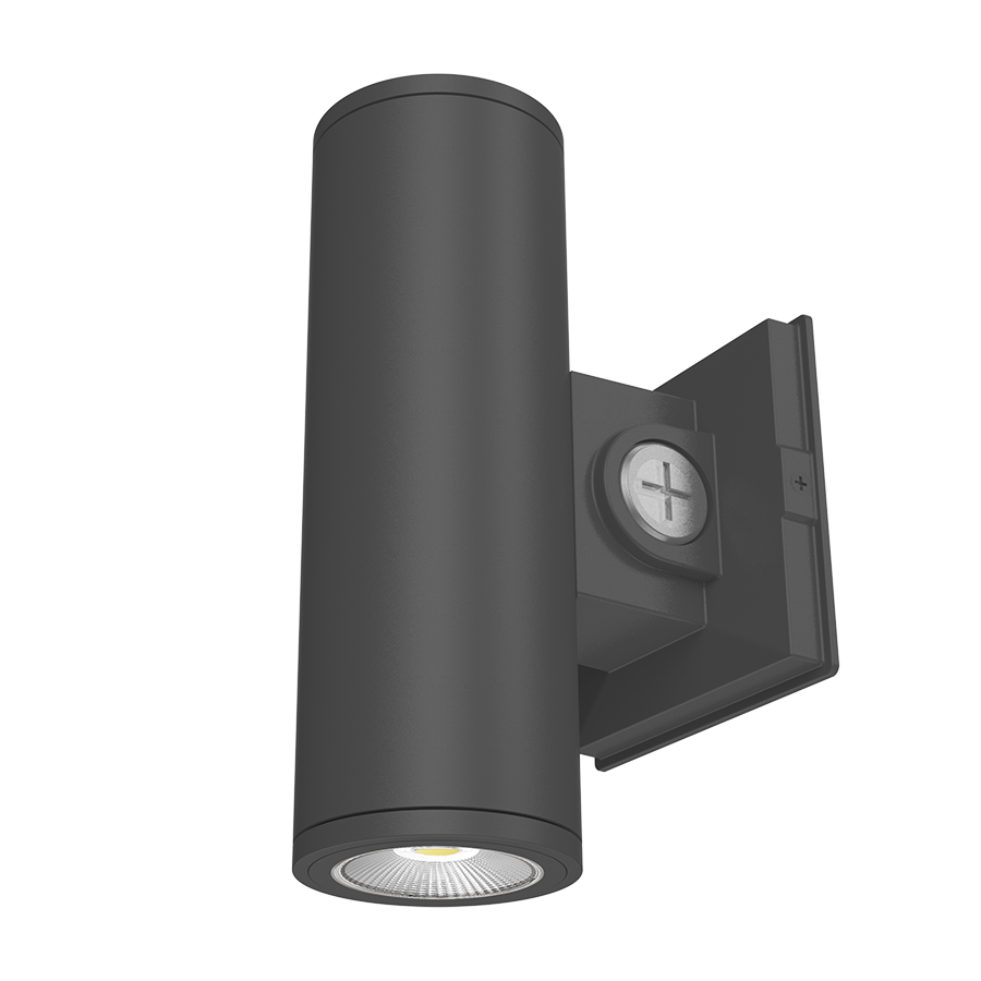 CD34 LED Outdoor Cylinder Wall Light Selectable CCT - Bees Lighting