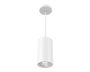 CD34 4" LED Cylinder Ceiling Light, Selectable CCT, White, 120-277V - Bees Lighting