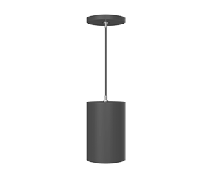 CD34 6" LED Cylinder Ceiling Light, Selectable CCT, Bronze, 120-277V