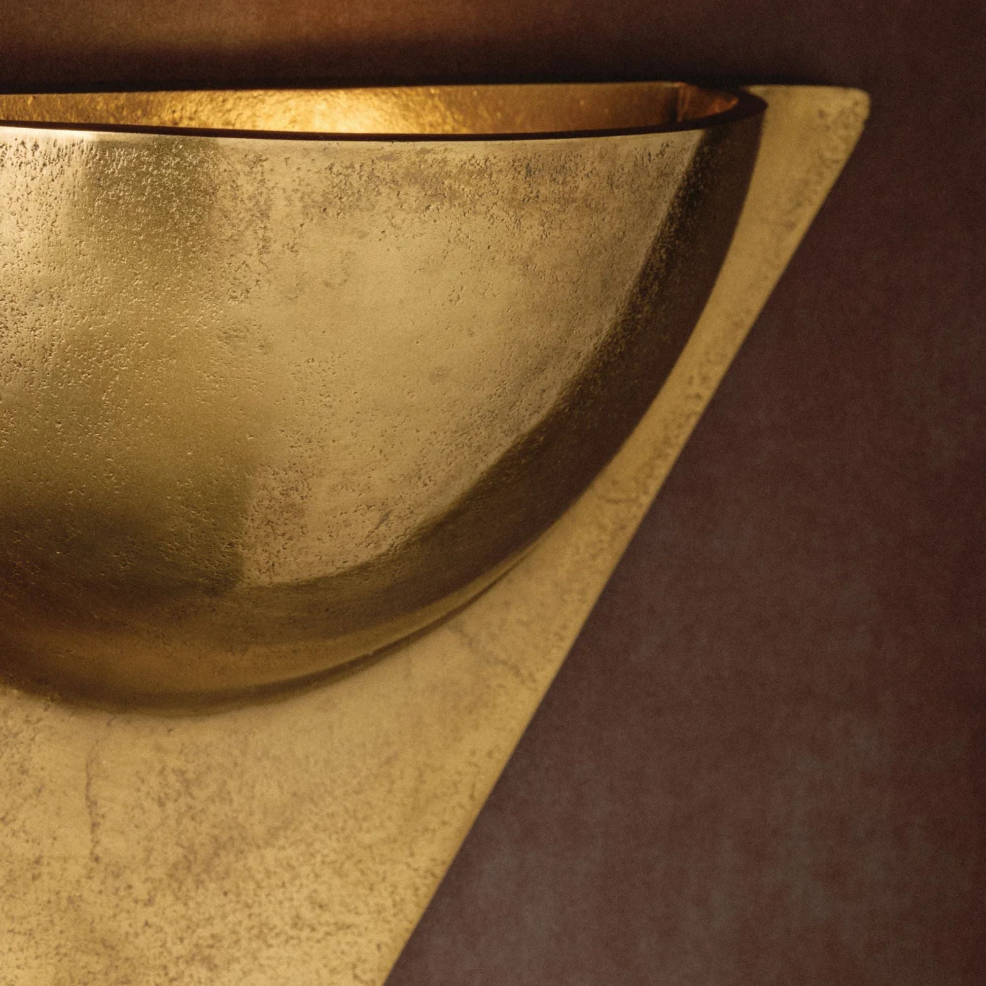 Corbett Atria 9.75 in. Wall Sconce, Vintage Brass