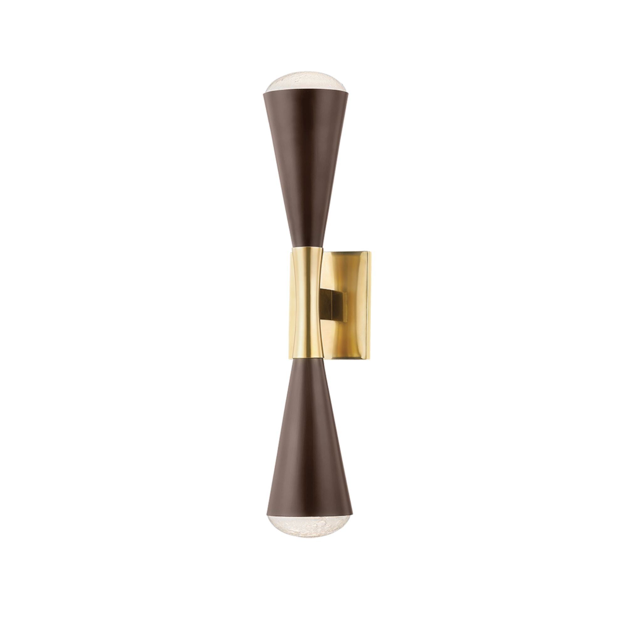 Barcelona 23" LED Wall Sconce, Vintage Brass/Bronze Finish