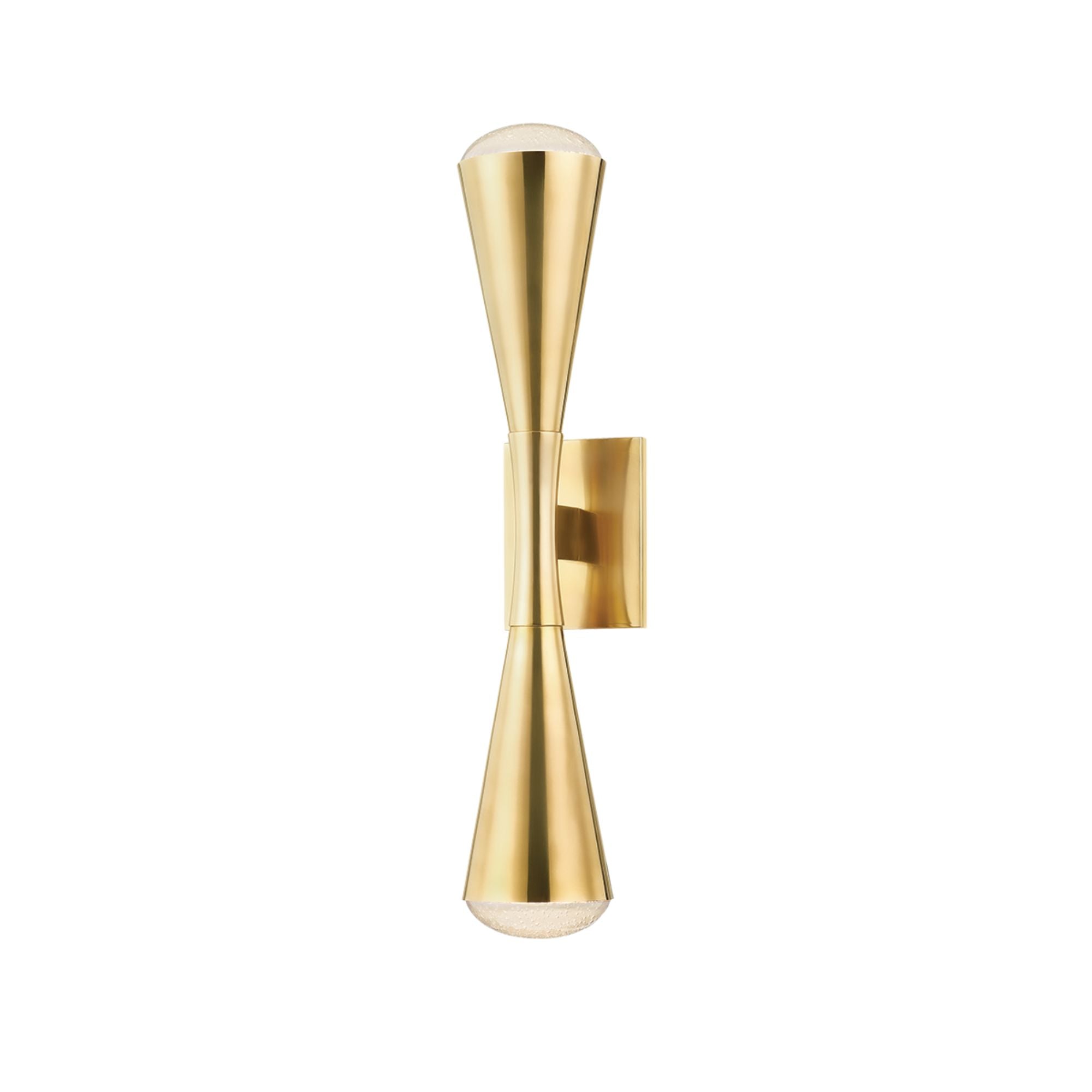 Barcelona 23" LED Wall Sconce, Vintage Brass Finish