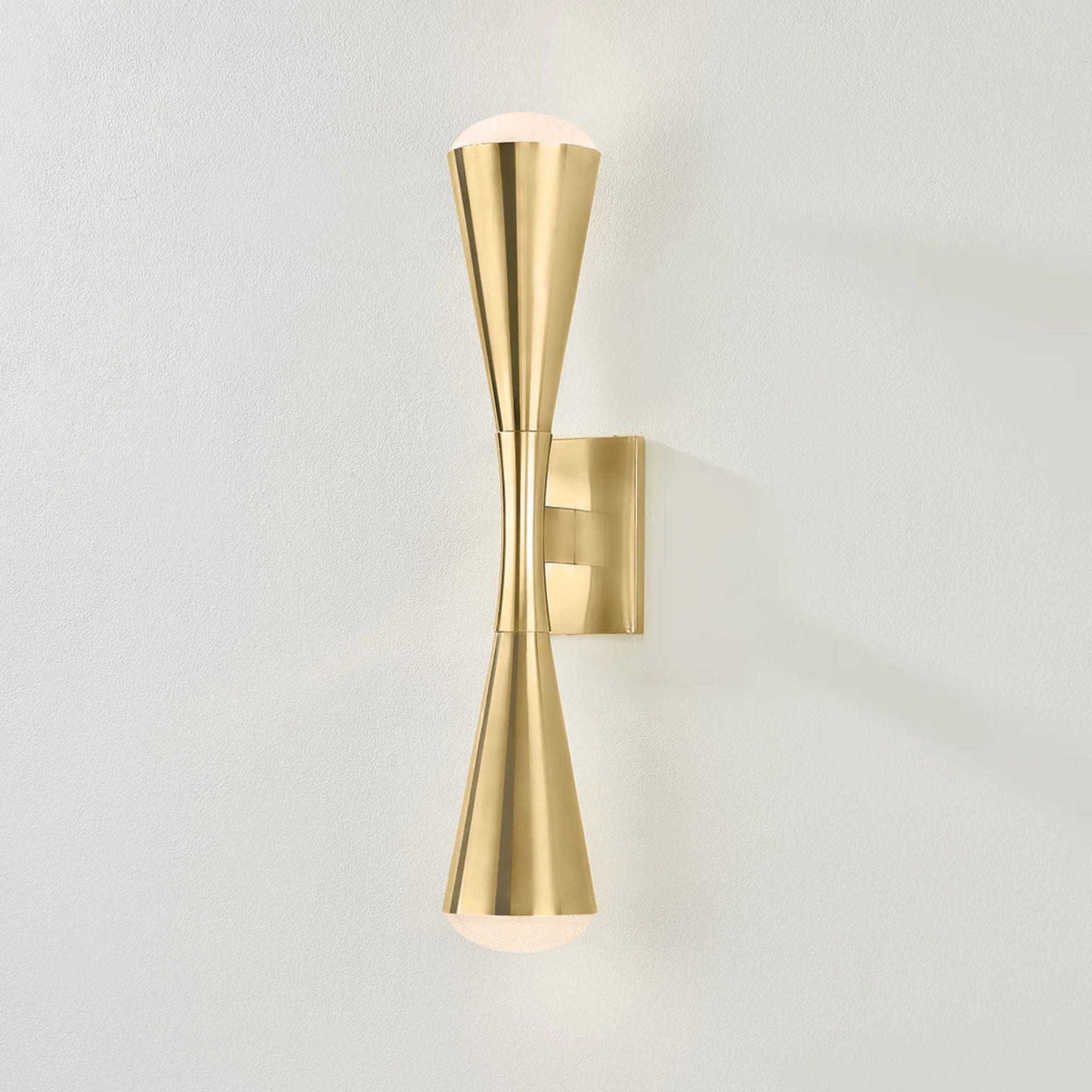Barcelona 23" LED Wall Sconce, Vintage Brass Finish