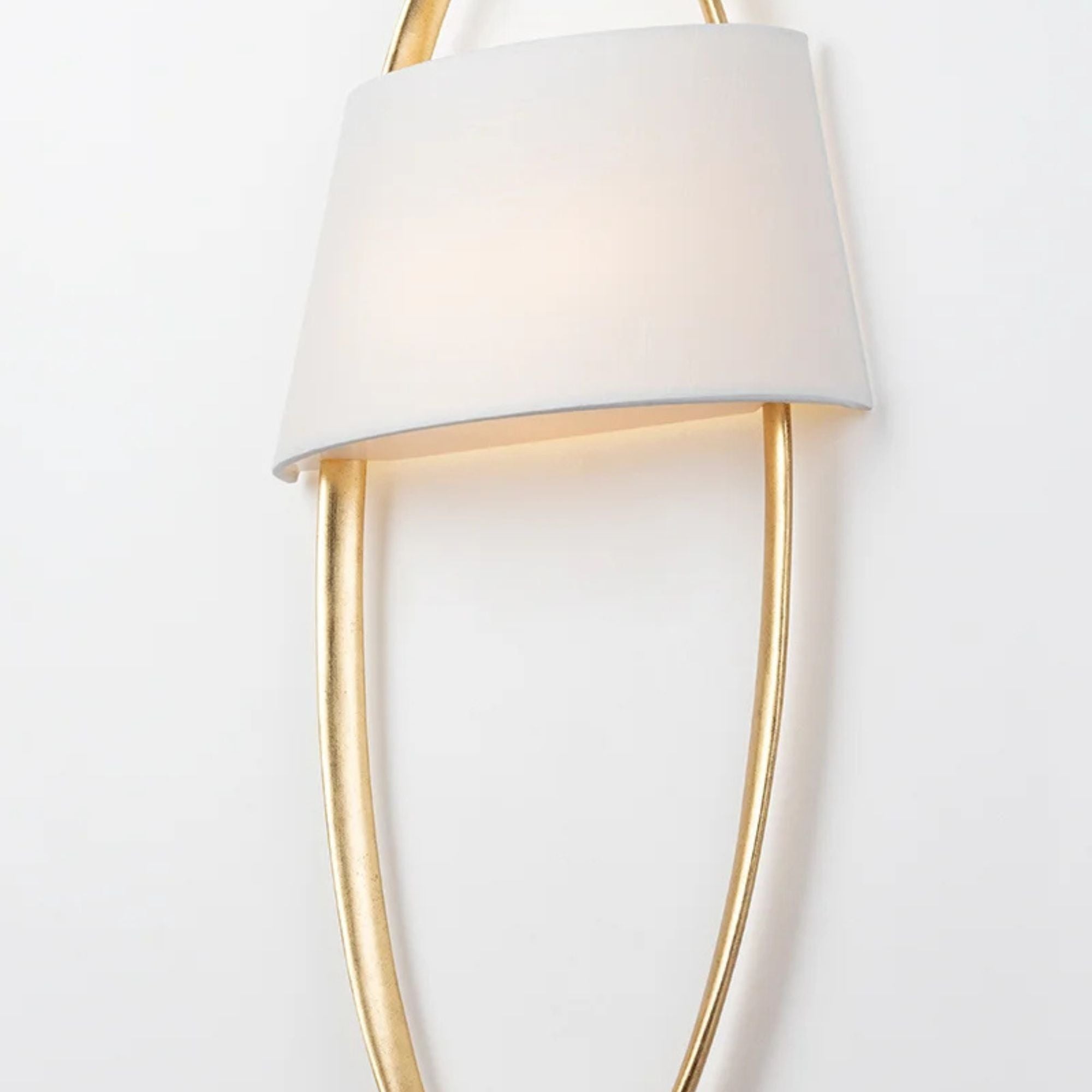 Dubai 30" 2-Light Wall Sconce, Vintage Gold Leaf Finish