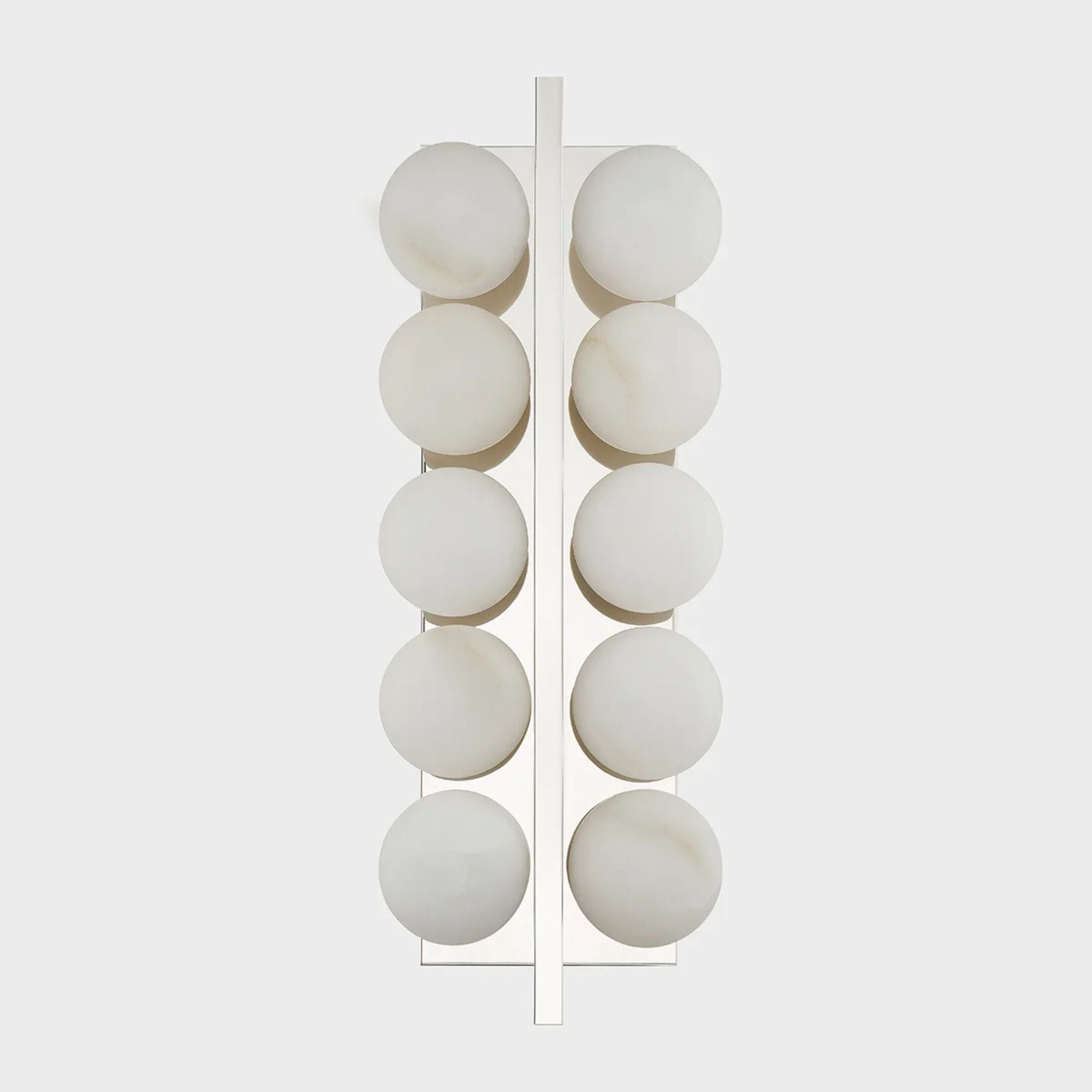 Emille 18" Wall Sconce, Polished Nickel Finish
