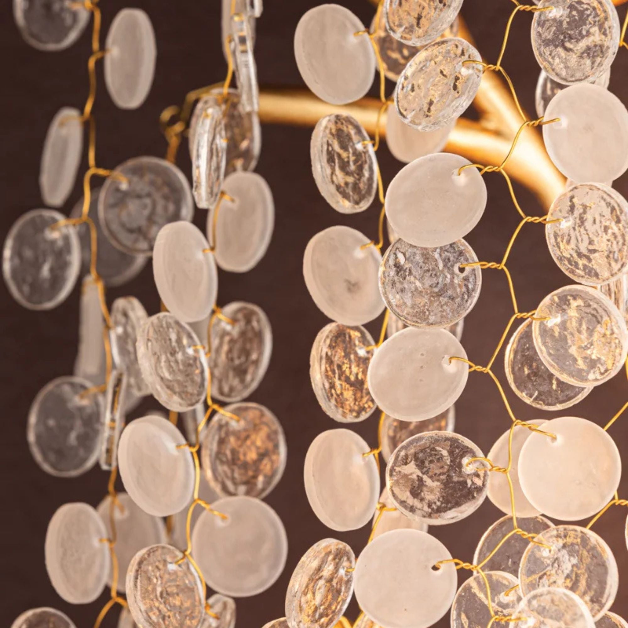 Genoa 31" 3-Light Wall Sconce, Gold Leaf Finish