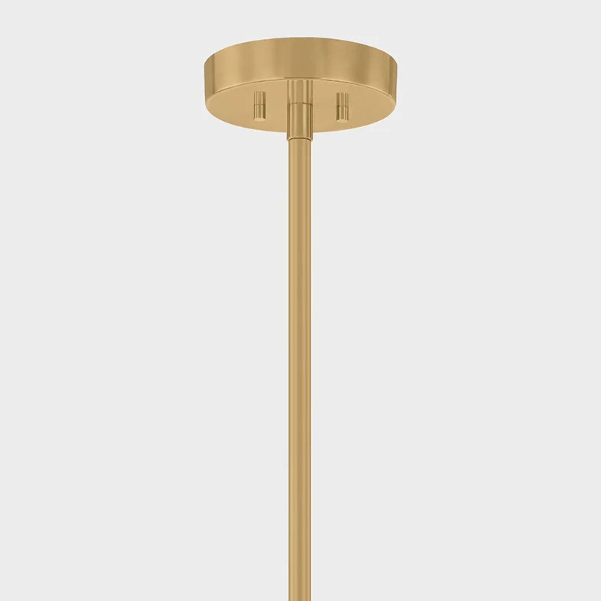 Krakow 32" LED Chandelier, Vintage Brass Finish