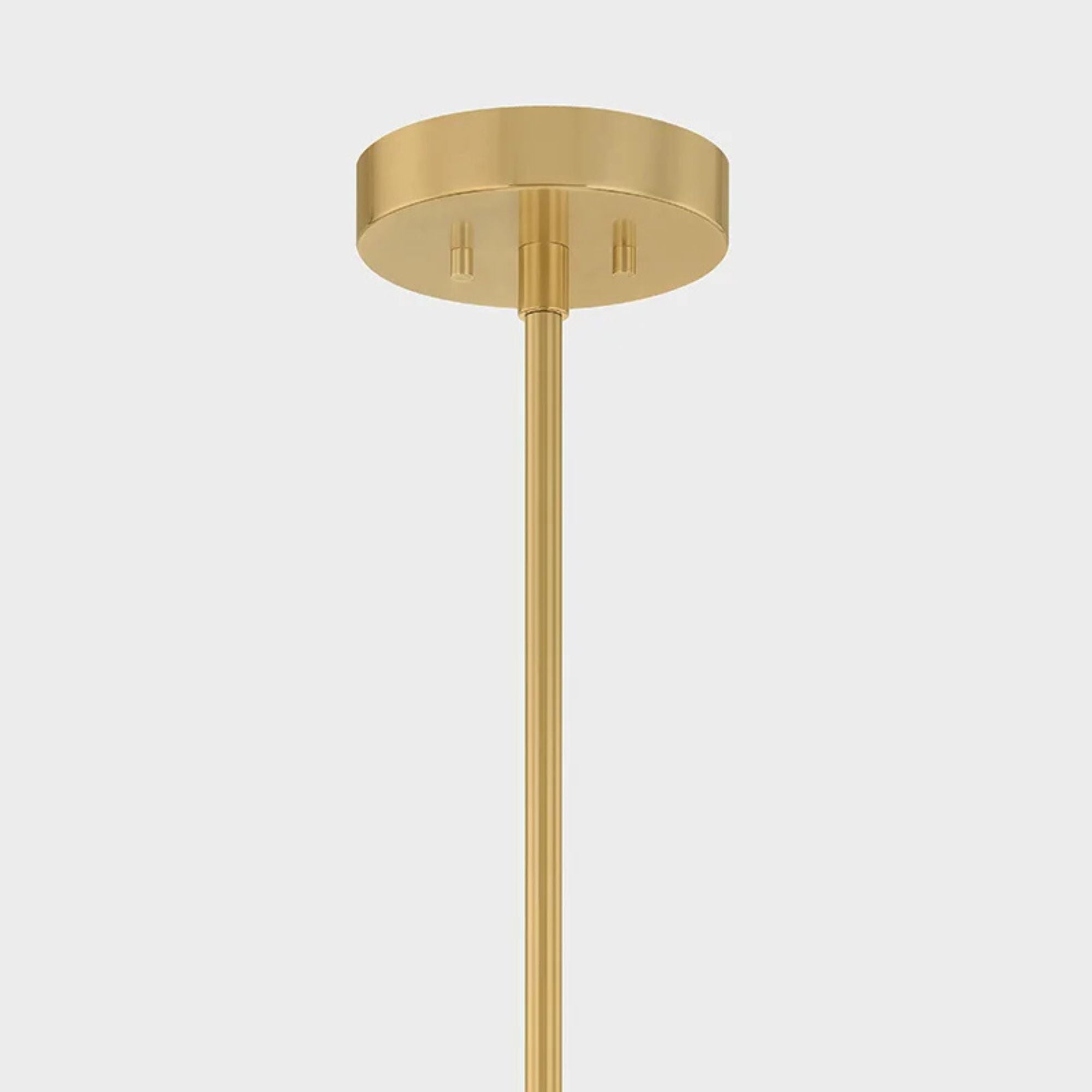 Krakow 27" LED Lantern, Vintage Brass Finish