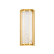 Leda 14" LED Wall Sconce, Vintage Brass Finish
