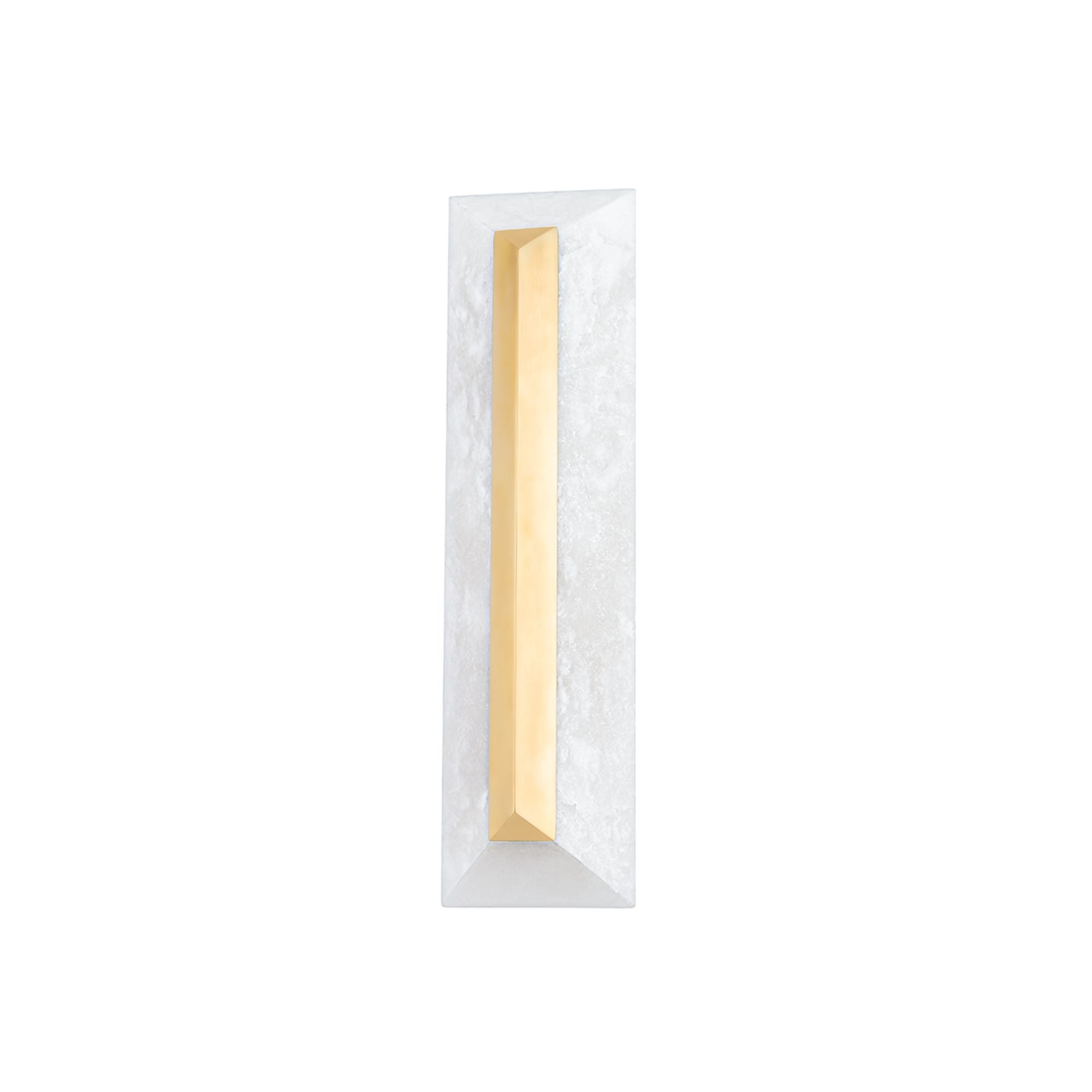 Perth 20" LED Wall Sconce, Vintage Brass Finish