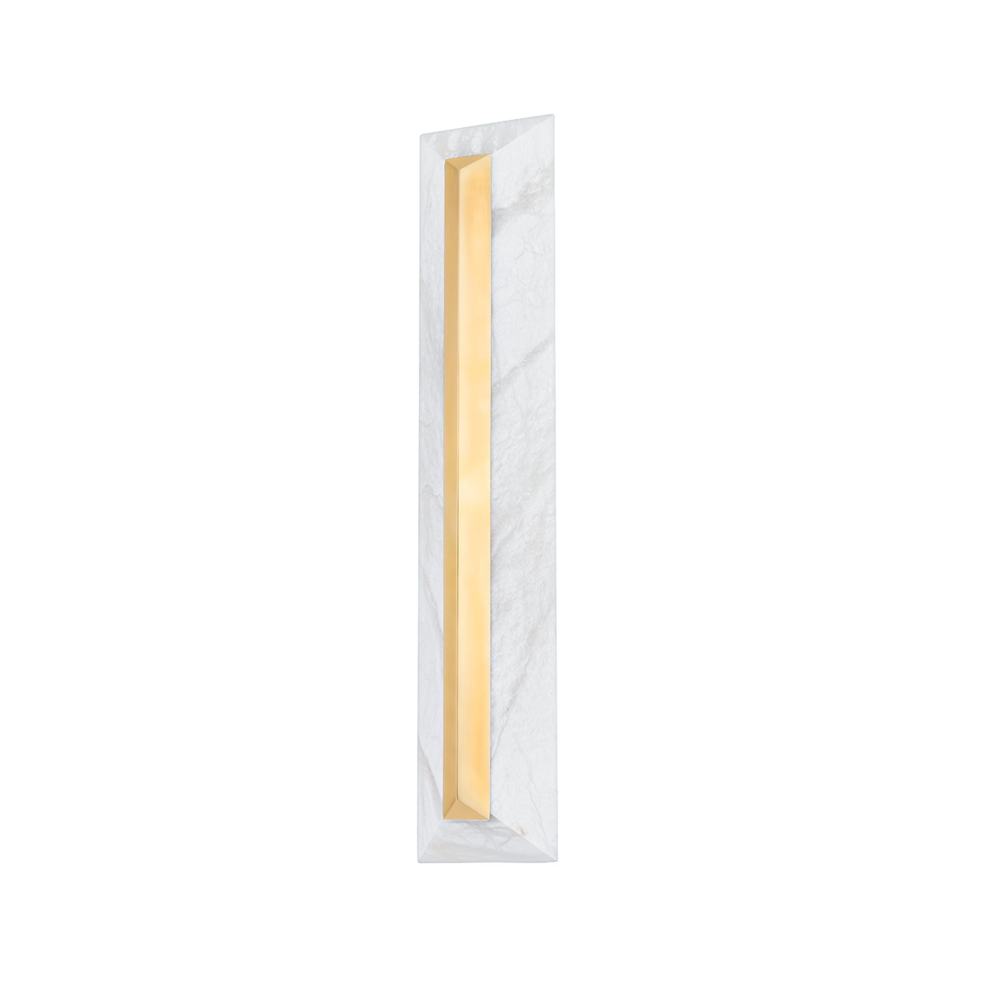 Perth 27" LED Wall Sconce, Vintage Brass Finish