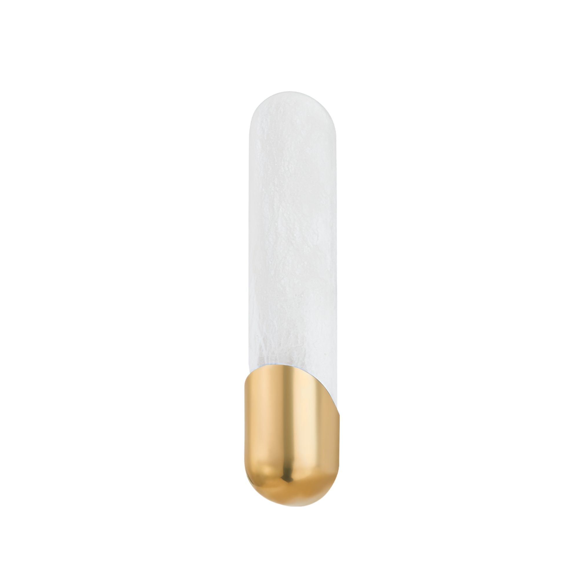 Rome 19" LED Wall Sconce, Vintage Brass Finish