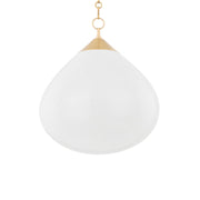 Semilla 21" Pendant, Vintage Brass Finish