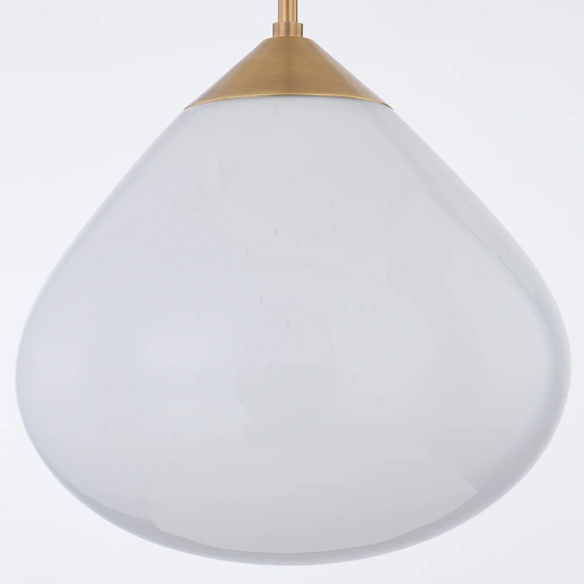 Semilla 21" Pendant, Vintage Brass Finish