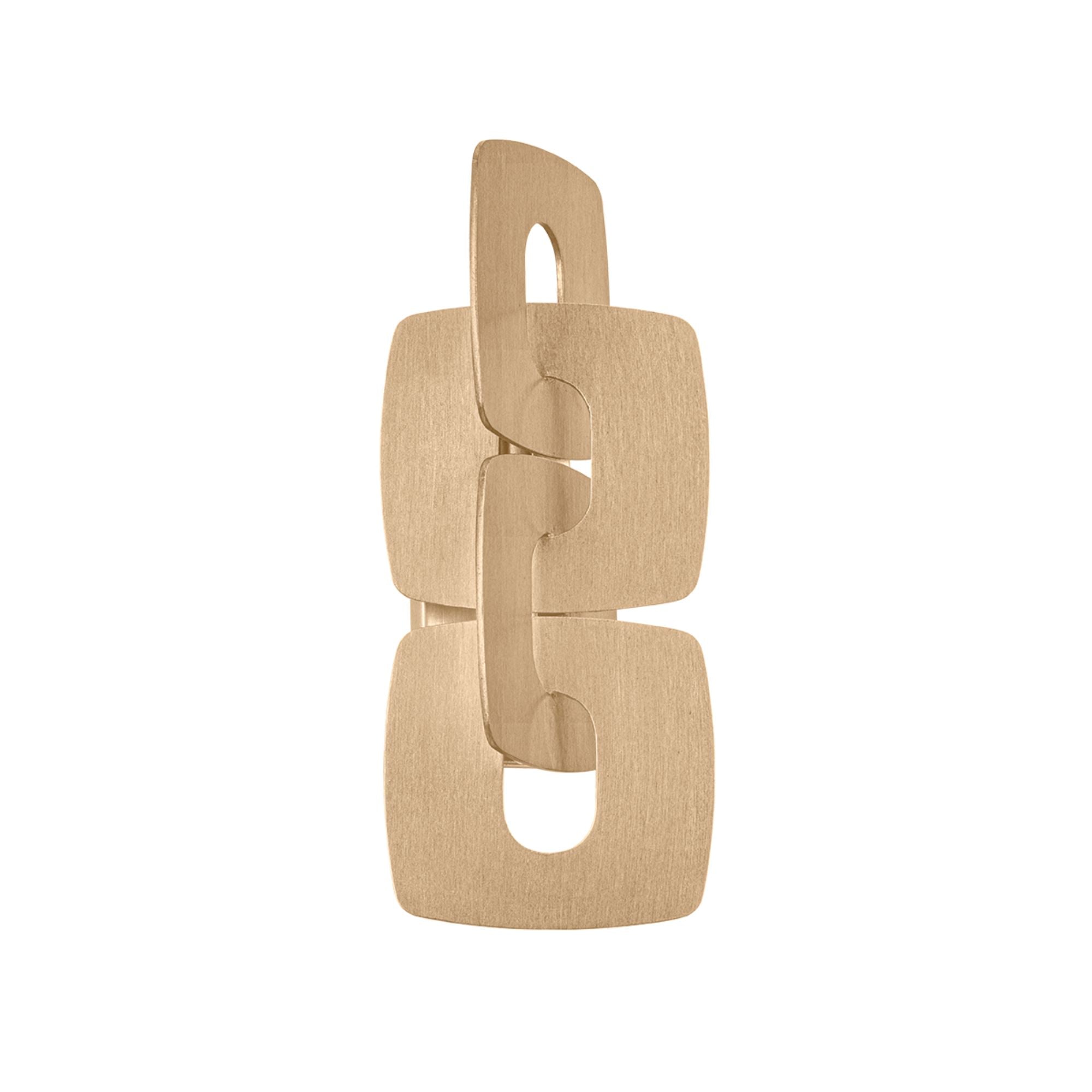 Trentino 20" 2-Light Wall Sconce, Stria Gold Leaf Finish