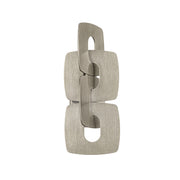 Trentino 20" 2-Light Wall Sconce, Stria Silver Leaf Finish