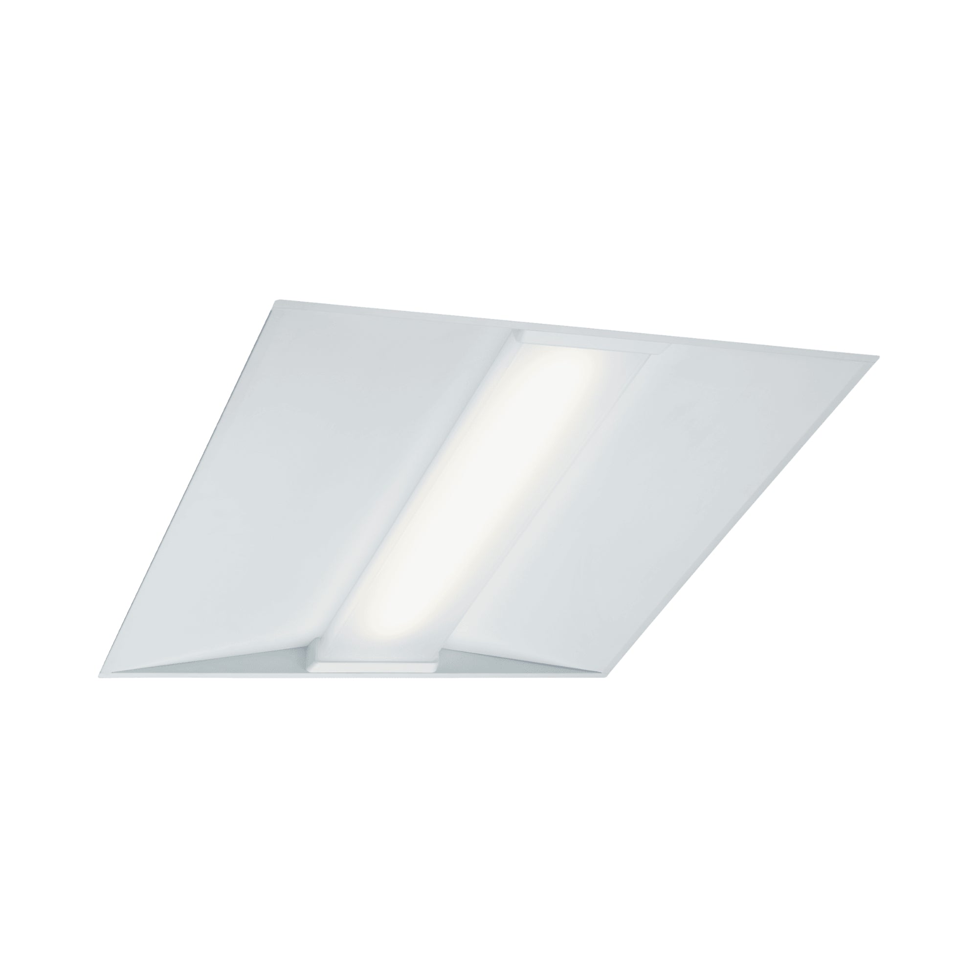 2 x 2 Center Basket LED Troffer Light, 3000 Lumens, 120/277V