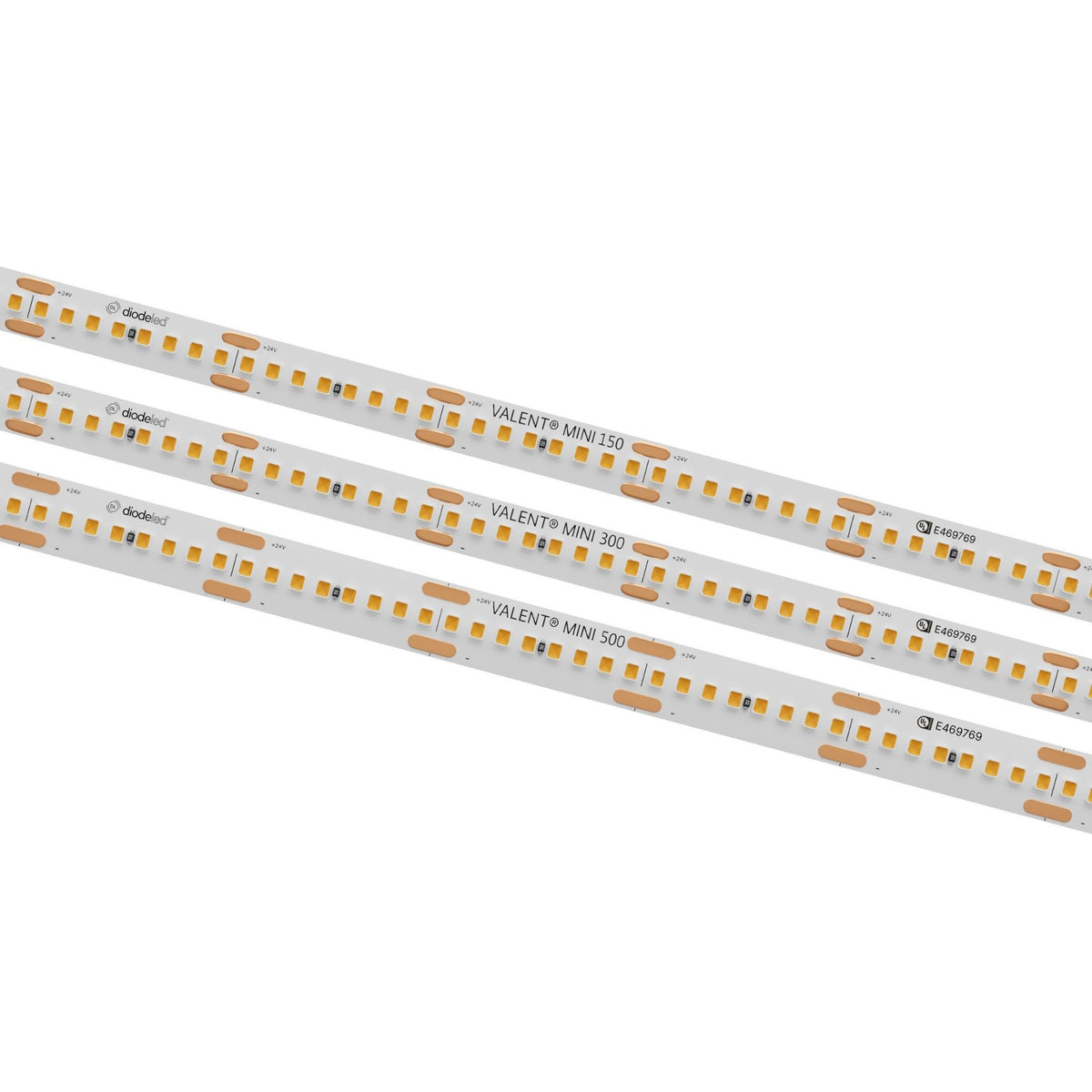 VALENT MINI, 16ft LED Tape Light, 5000K, 220 Lumens/ft, 24V