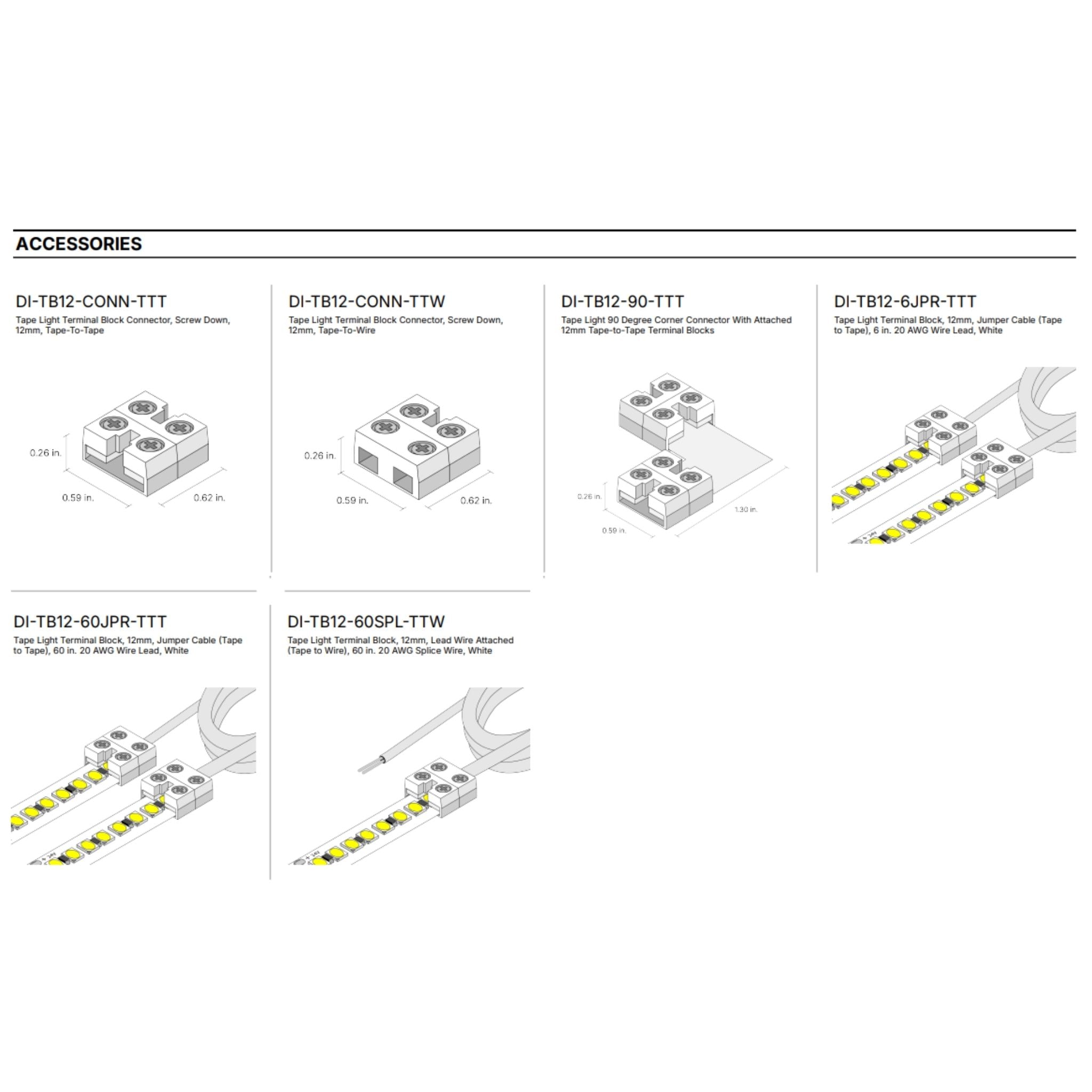VALENT MINI, 100ft LED Tape Light, 3000K, 438 Lumens/ft, 24V